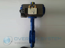 Butterfly Valve c/w Pneumatic Actuator Double or Single